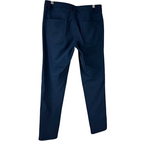 Lululemon ABC Pant Slim Warpstreme True Navy Men's Size 30 x 30 EUC - Picture 5 of 11